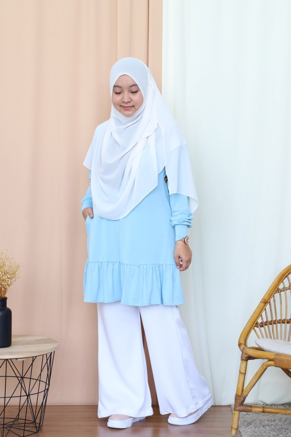 Maryam Blouse - Soft Blue Maryam Blouse - Soft Blue